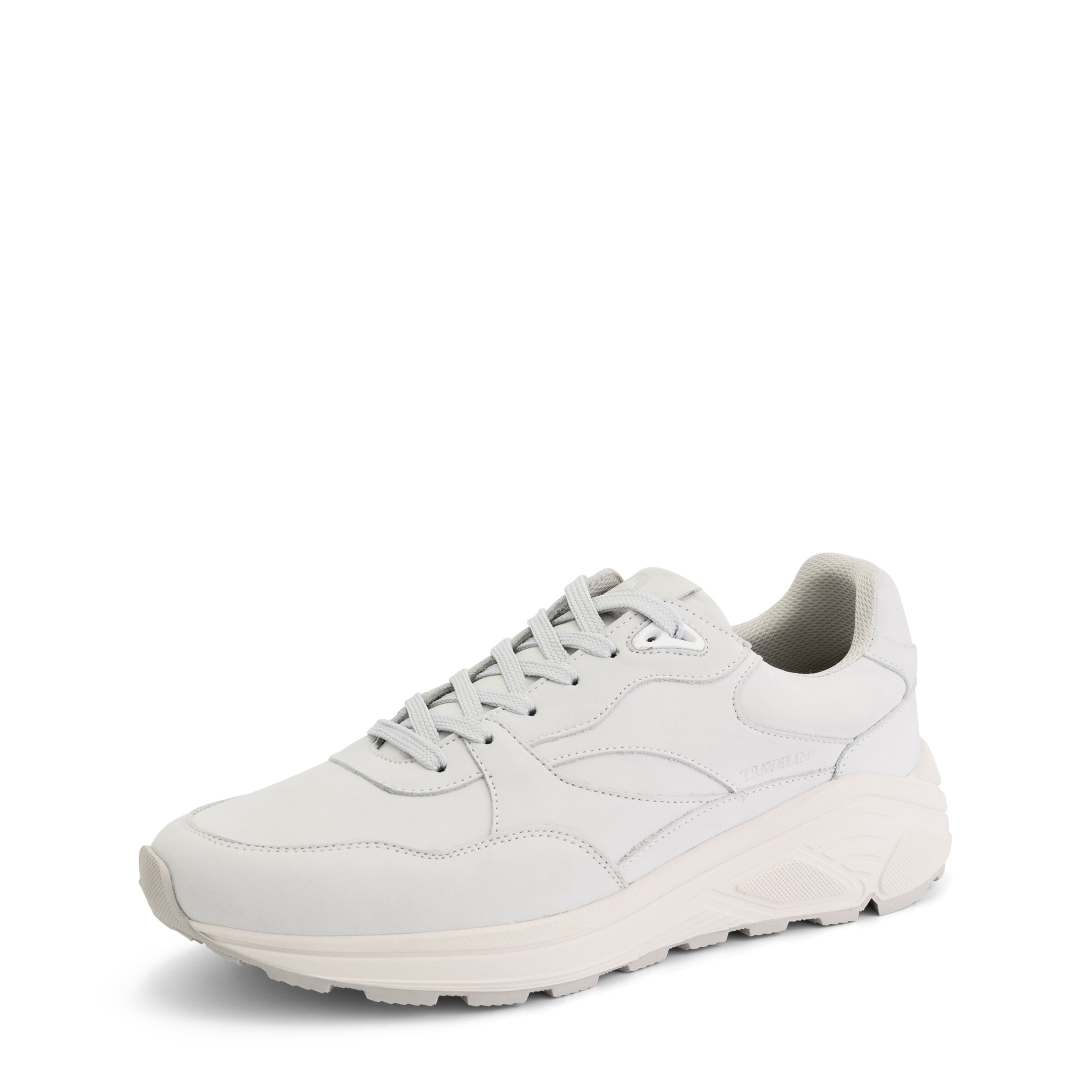 Travelin Platform trainers 'Raunds' in White: front
