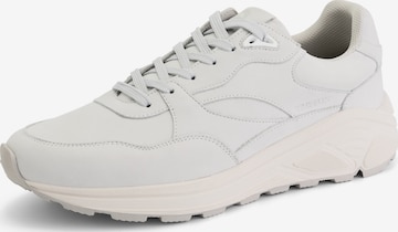 Baskets basses 'Raunds' Travelin en blanc : devant