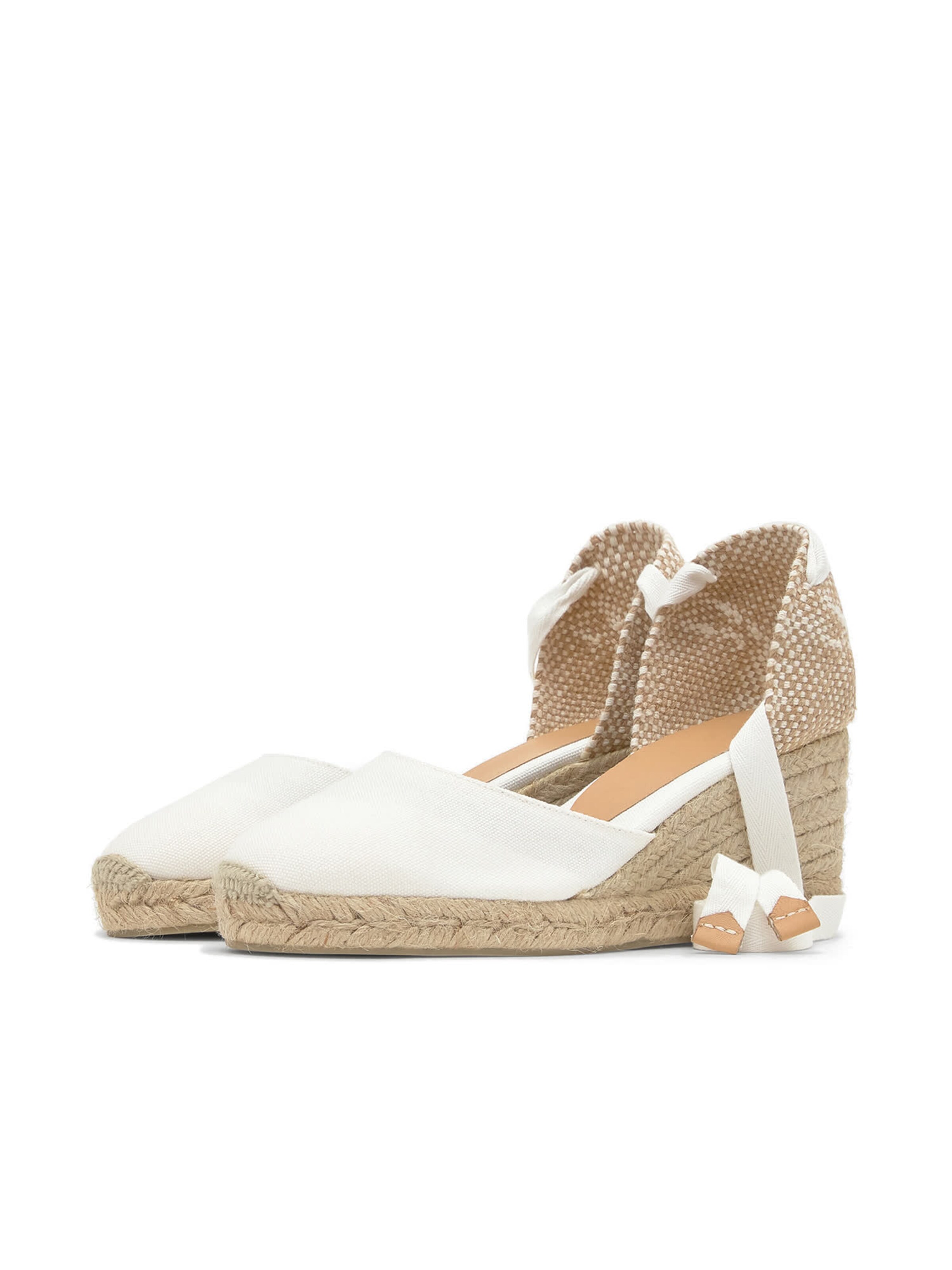 Castañer - Alpercatas 'Carina' em branco