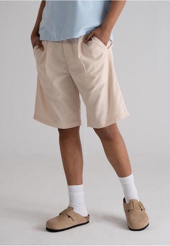 Regular Pantalon Prohibited en beige