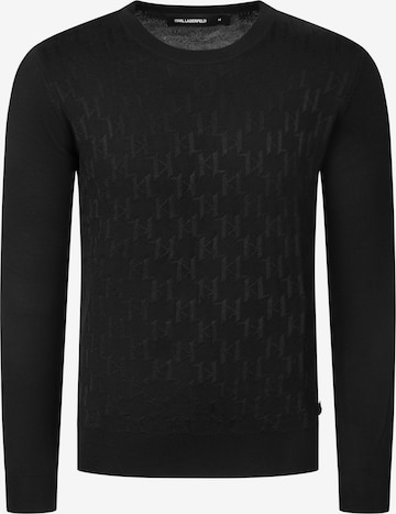 Maglietta di Karl Lagerfeld in nero: frontale