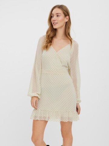 VERO MODA Jurk 'Fie' in Beige: voorkant