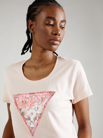 GUESS T-shirt i rosa