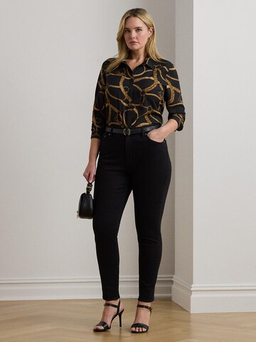 Lauren Ralph Lauren Plus Bluse 'KRISTY' (GRS) in Schwarz
