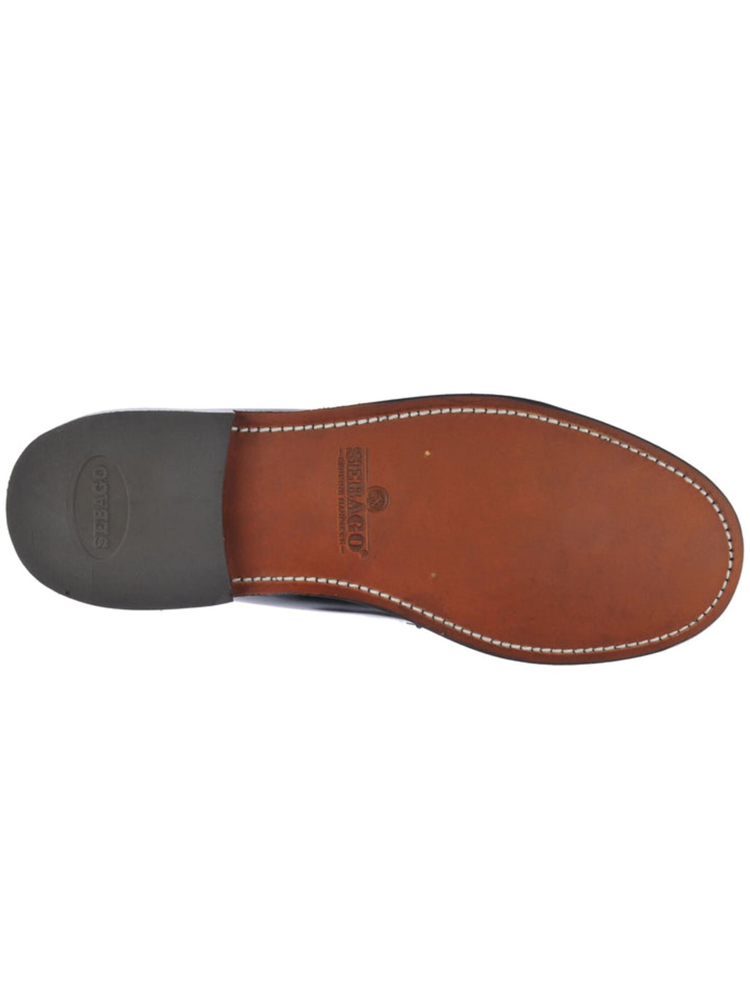 Mocassino 'Black Genuine Leather Goodyear Loafers' di SEBAGO in nero