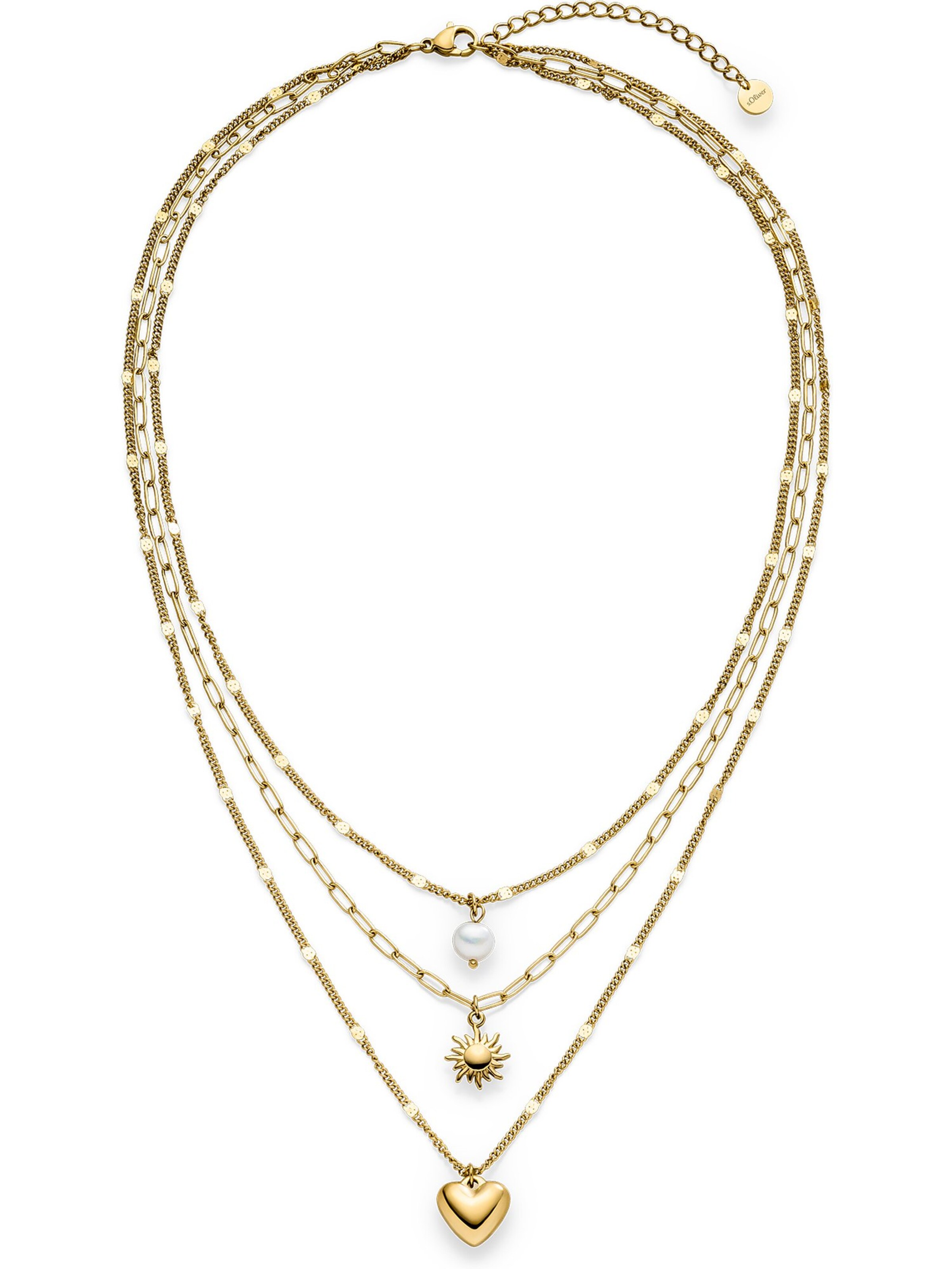 s.Oliver Kette in Gold: Vorderseite