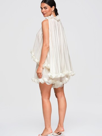 Ombre Bluse i beige
