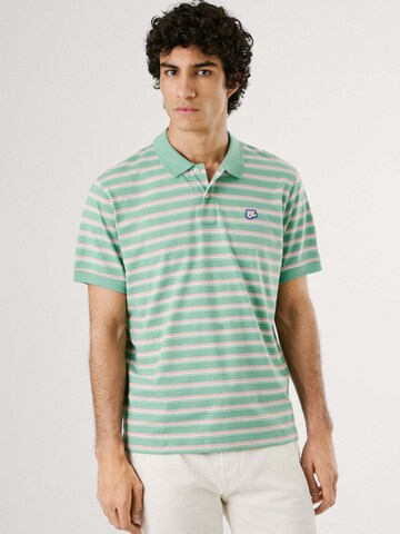 T-Shirt Pepe Jeans en vert : devant