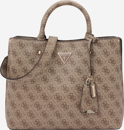 GUESS Käsilaukku 'MERIDIAN II GIRLFRIEND SATCHEL' värissä ruskea / vaaleanruskea, Tuotenäkymä
