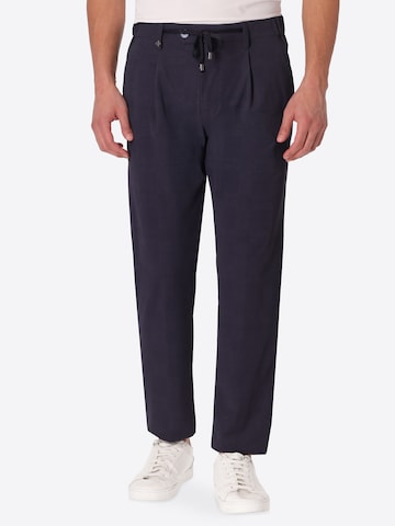 Effilé Pantalon à pince 'High-Perform12' Distretto12 en bleu : devant