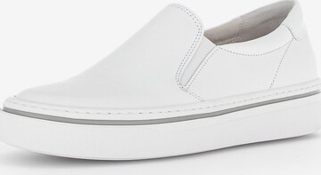 GABOR Slip-Ons in White: front