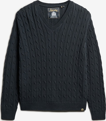 Superdry Trui in Blauw: voorkant