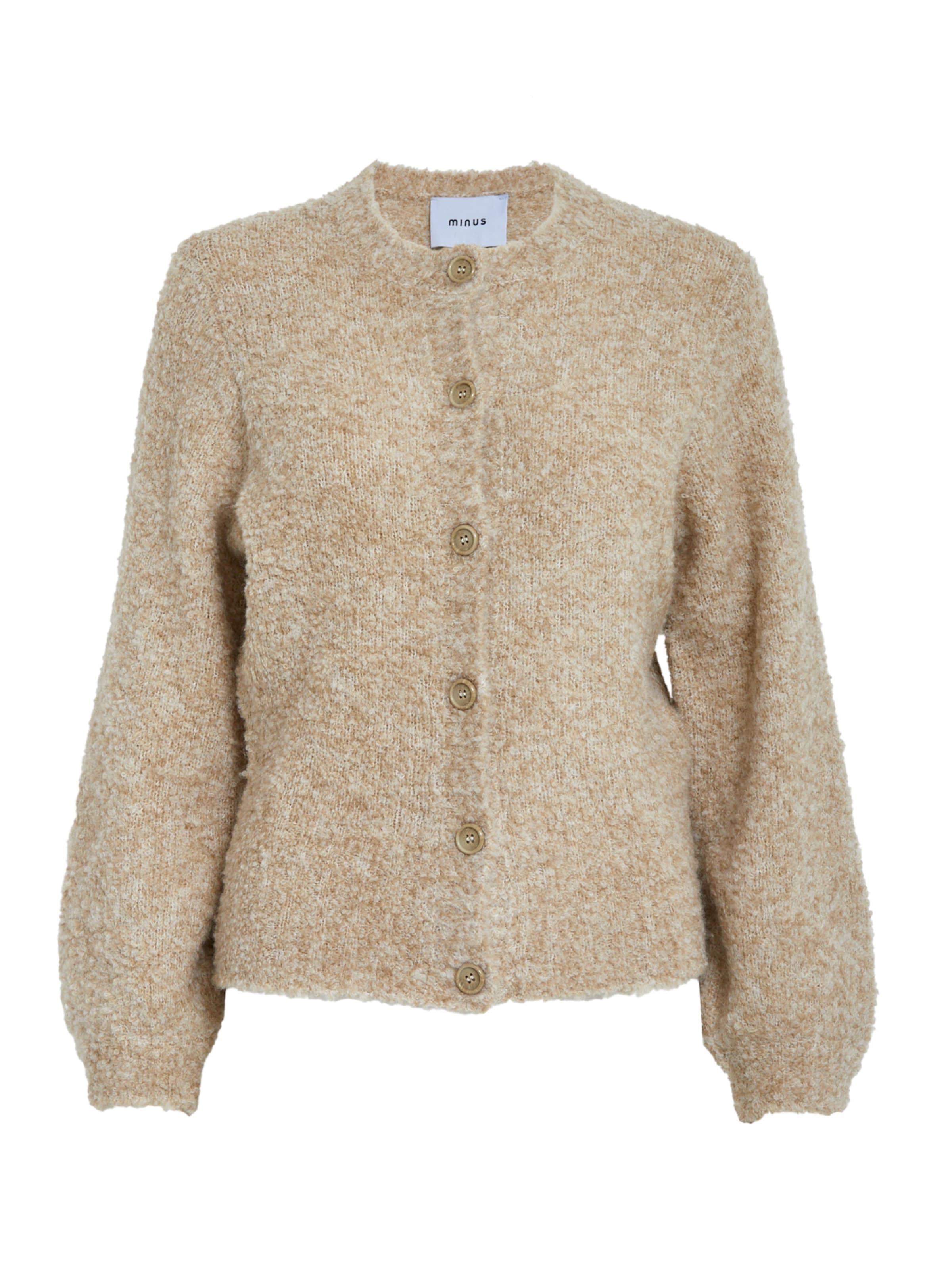 minus Kardigan 'Jennie' – béžová: přední strana