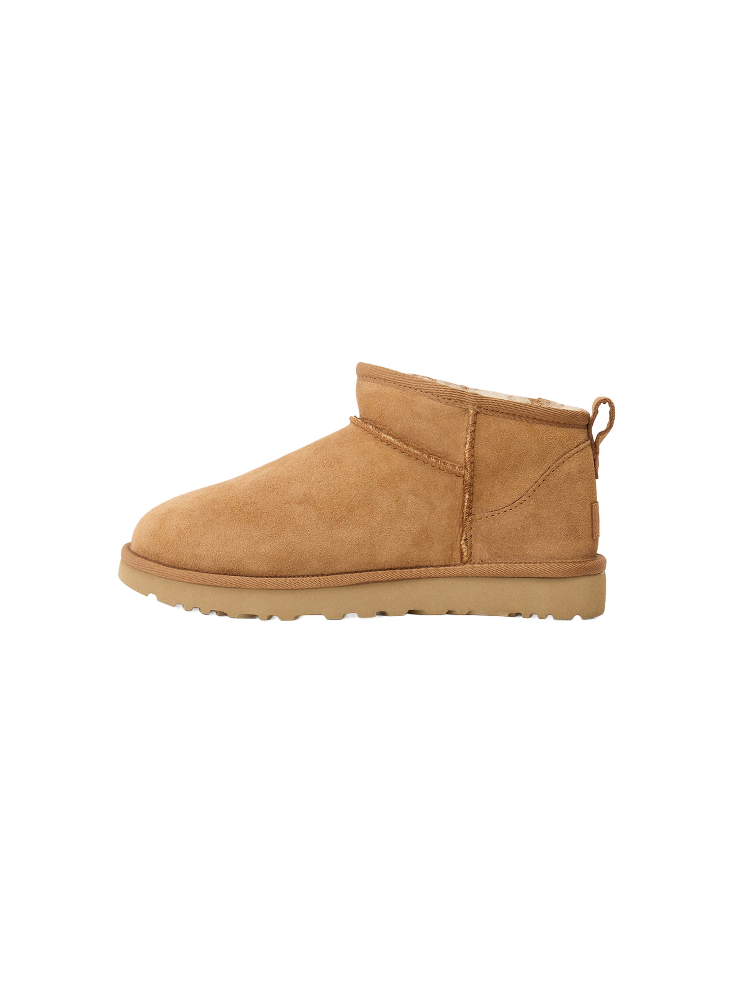 brūns UGG Klasiski zābaki 'Classic Ultra Mini': no priekšpuses