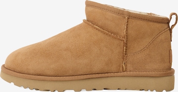 UGG Bootsit 'Classic Ultra Mini' värissä ruskea: etupuoli