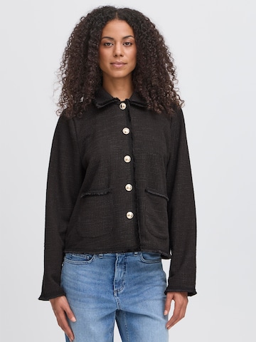 Blazer 'IHKate' ICHI en noir : devant