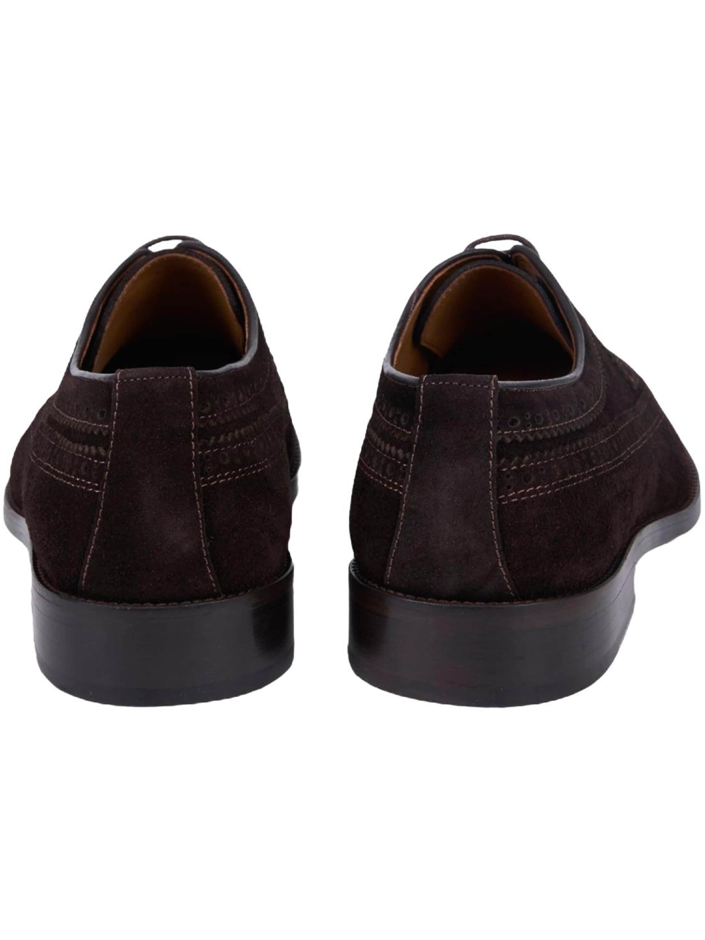 Chaussure à lacets 'DESA Herren-Wildleder-Brogue-Schnürschuhe' Desa en marron
