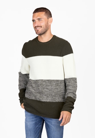 Key Largo Sweater 'Jogi' in Green: front