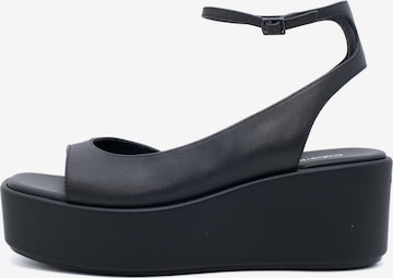 Calvin Klein Sandale in Schwarz