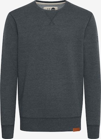 !Solid Sweatshirt 'Trip-O-Neck' in Grey: front