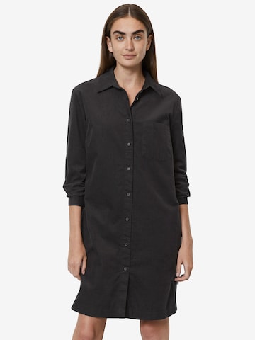 Marc O'Polo DENIM Shirt Dress in Black: front