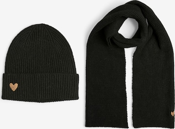 PIECES Pipo 'PCNIVA' värissä musta: etupuoli