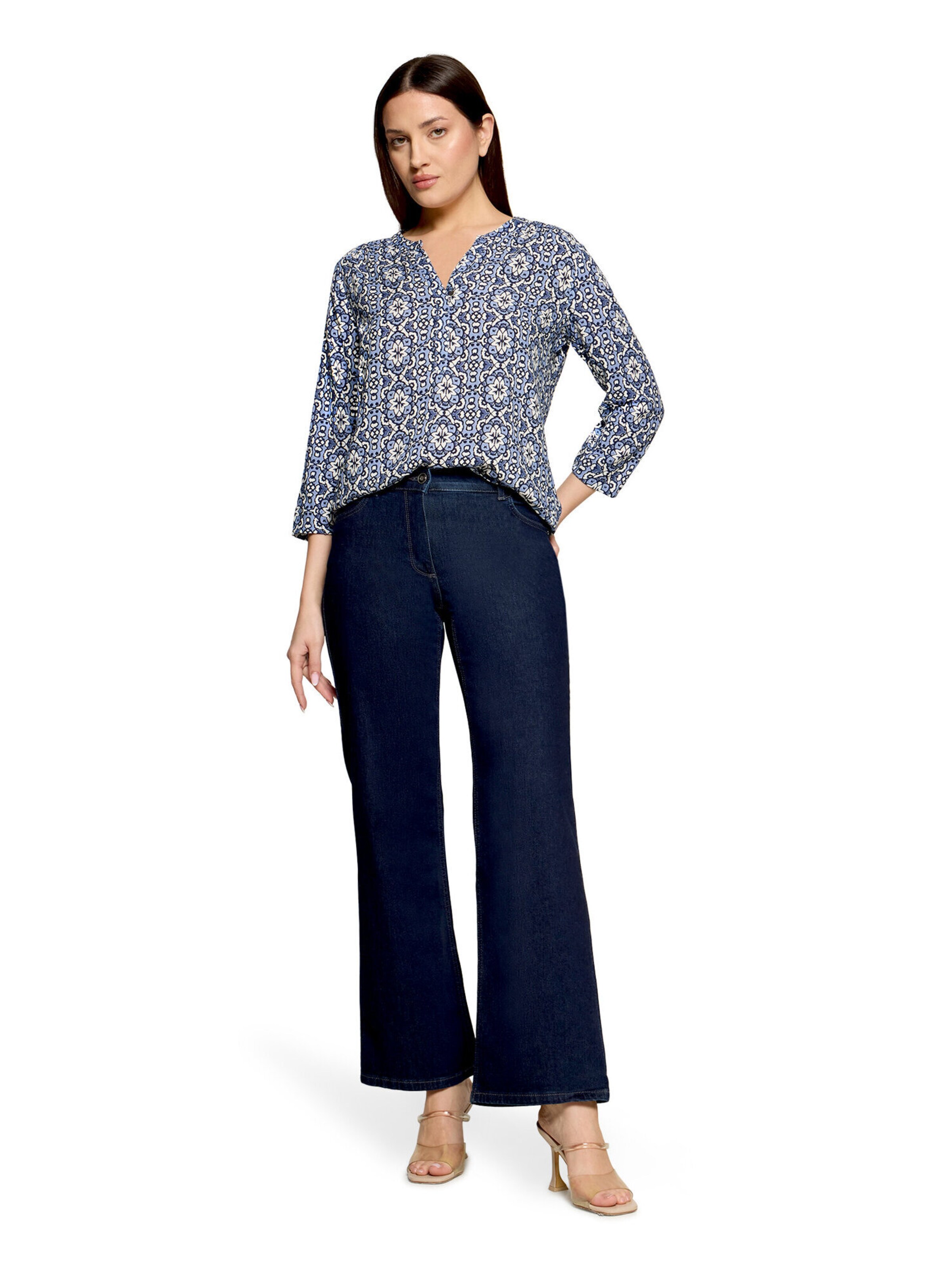 Flared Jeans di Betty Barclay in blu: frontale