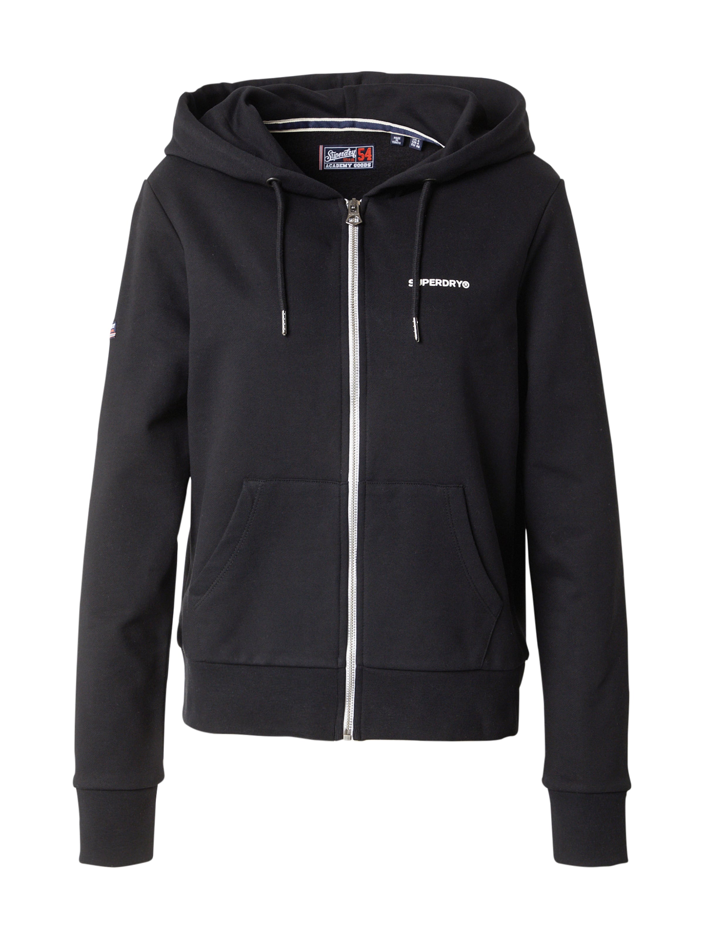 juoda Superdry Džemperis: priekis