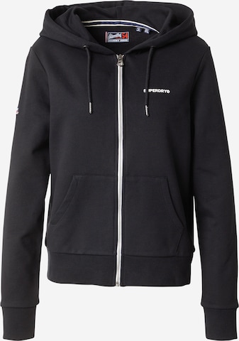 juoda Superdry Džemperis: priekis