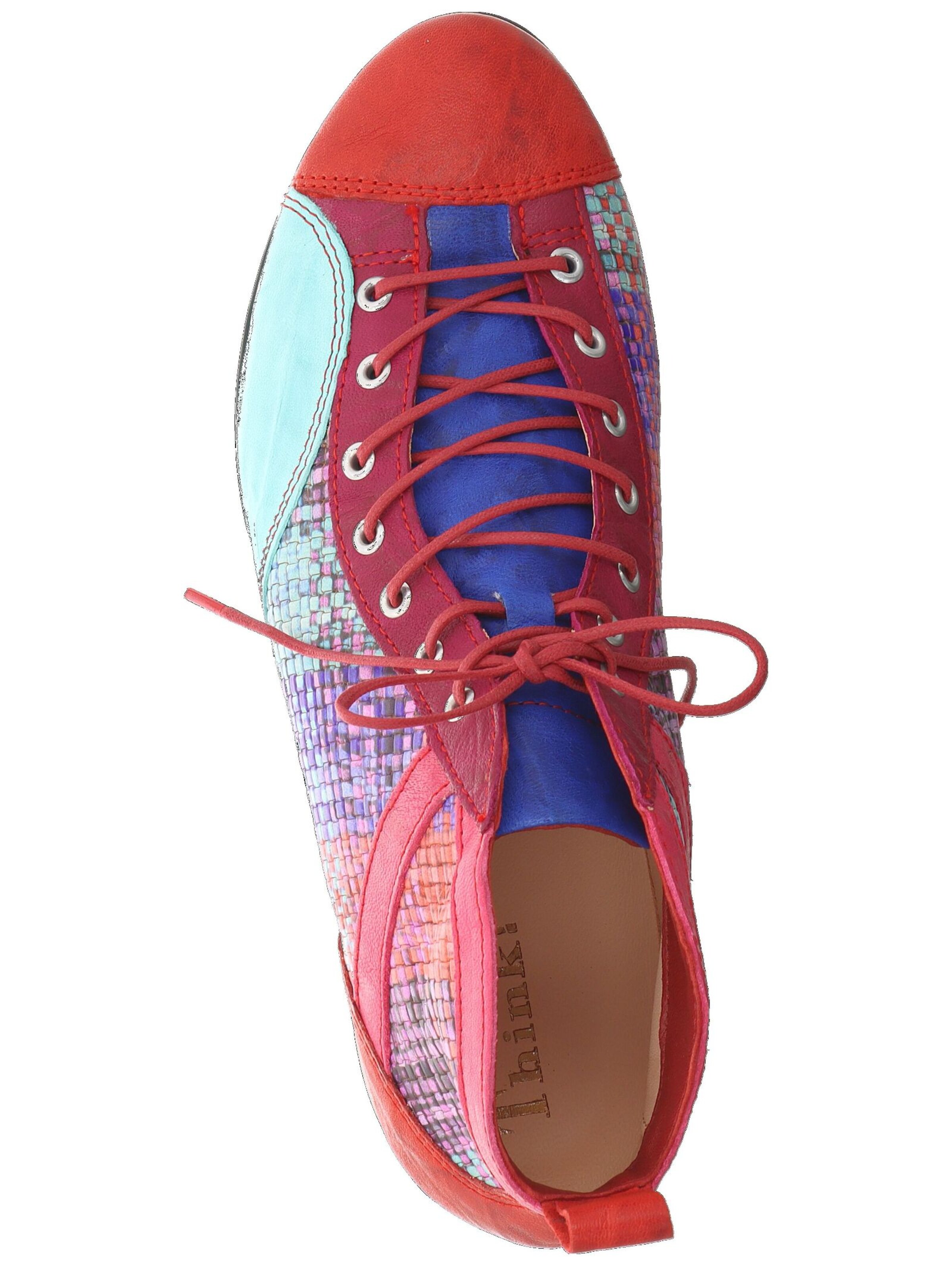 THINK! Schnürstiefelette in Mischfarben