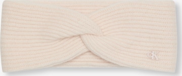 Fascia per la testa di Calvin Klein in rosa: frontale
