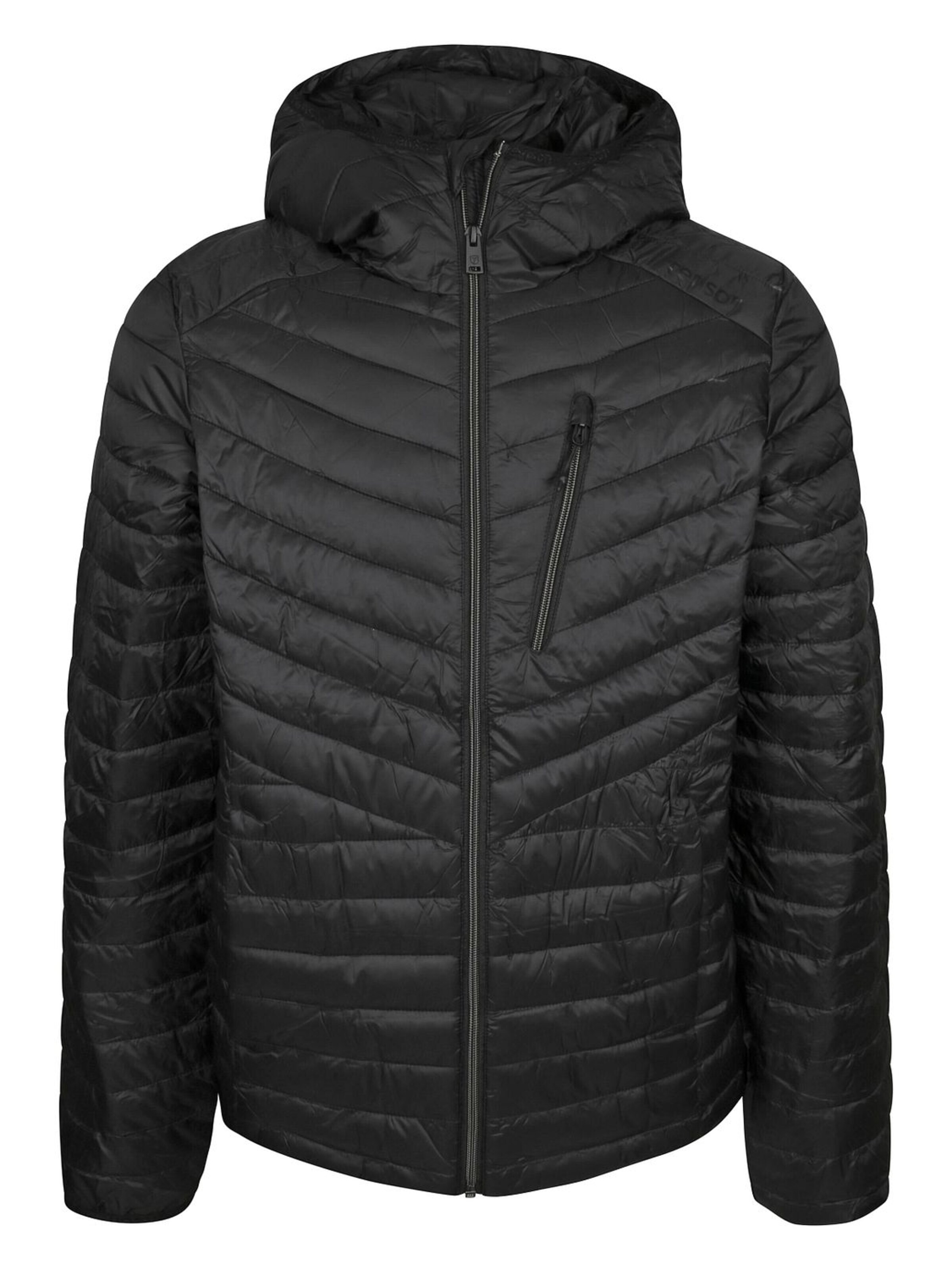 TENSON Winter coat 'Kofi' in Black: front