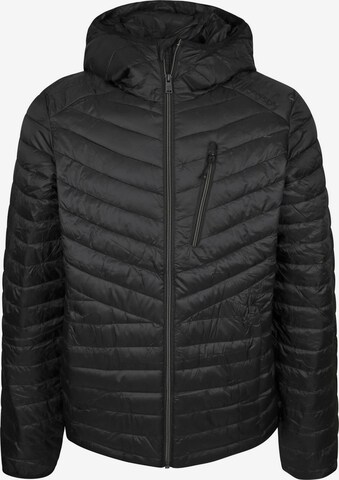 Manteau d’hiver 'Kofi' TENSON en noir : devant