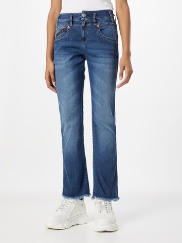 Herrlicher Bootcut Jeans i blå: forside