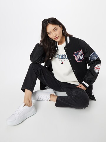 Tommy Jeans Sweatshirt in Weiß