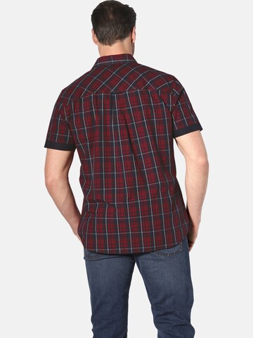 Jan Vanderstorm Comfort Fit Hemd 'Emyls' in Rot