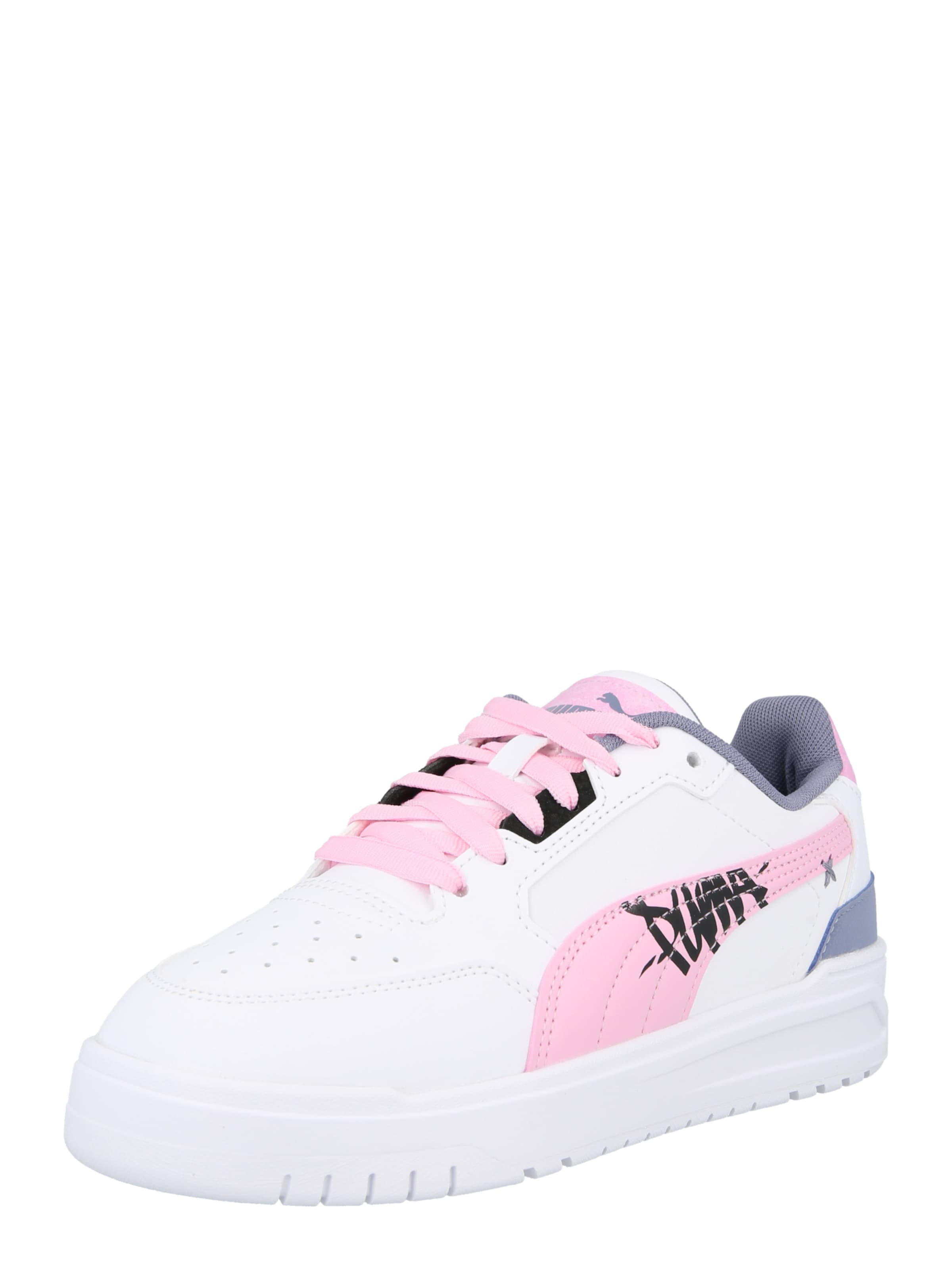 PUMA - Zapatillas deportivas 'Shuffle Downtown Lo Mid 90' en blanco: frente