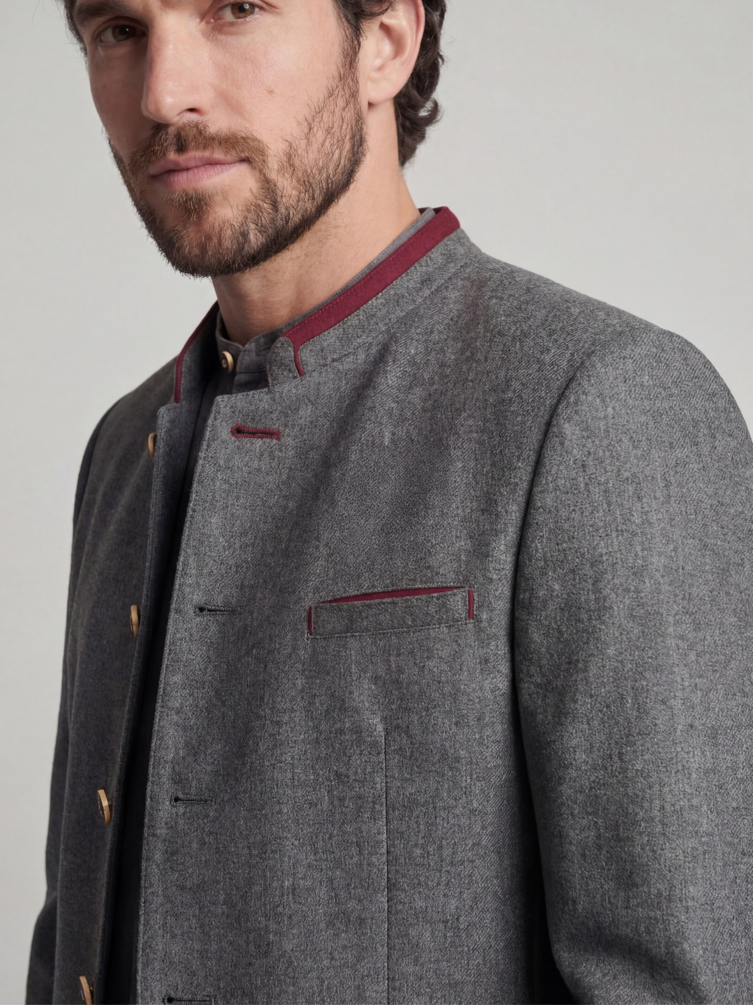 SPIETH & WENSKY Janker in Grey