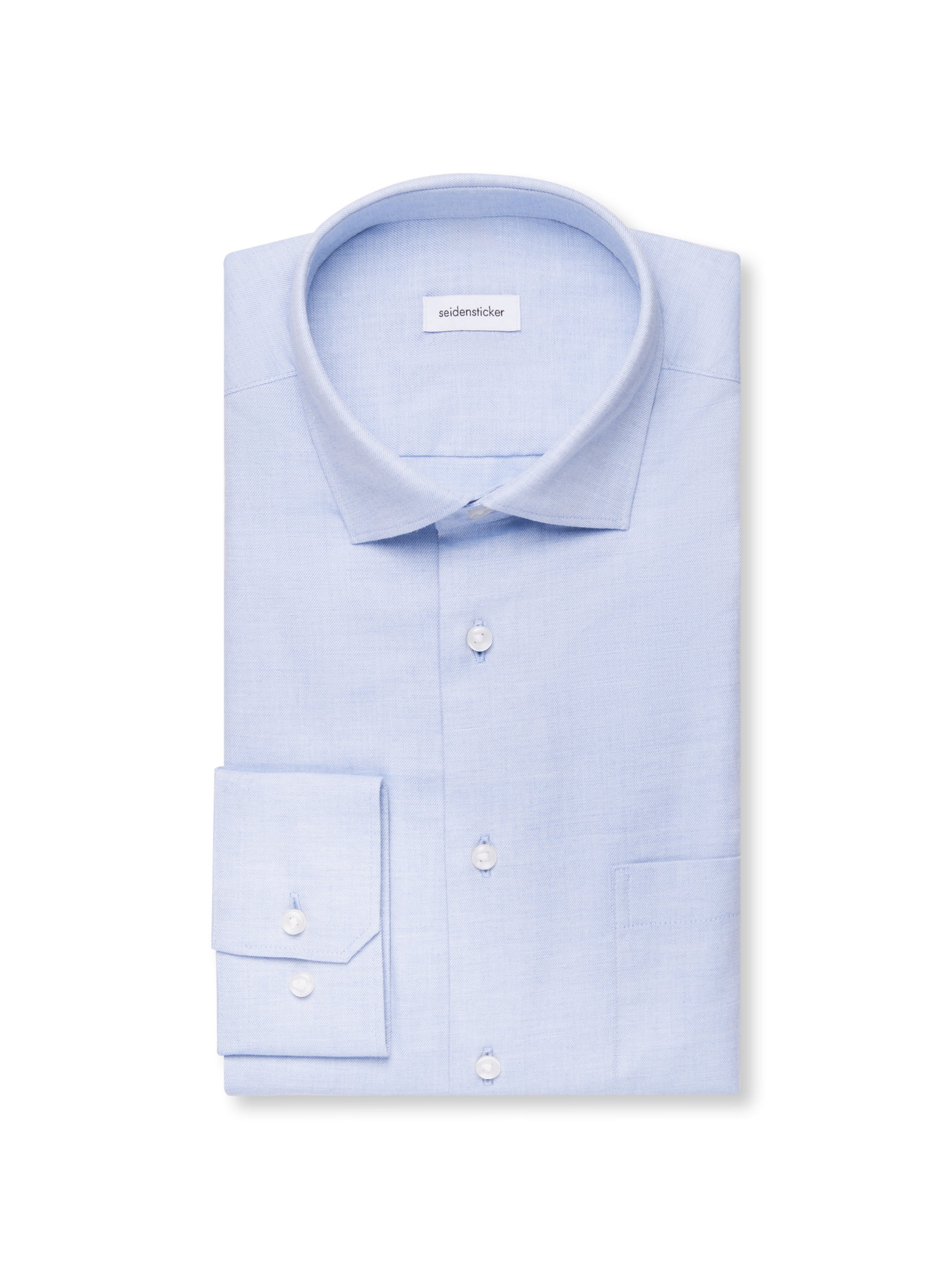 Coupe regular Chemise SEIDENSTICKER en bleu