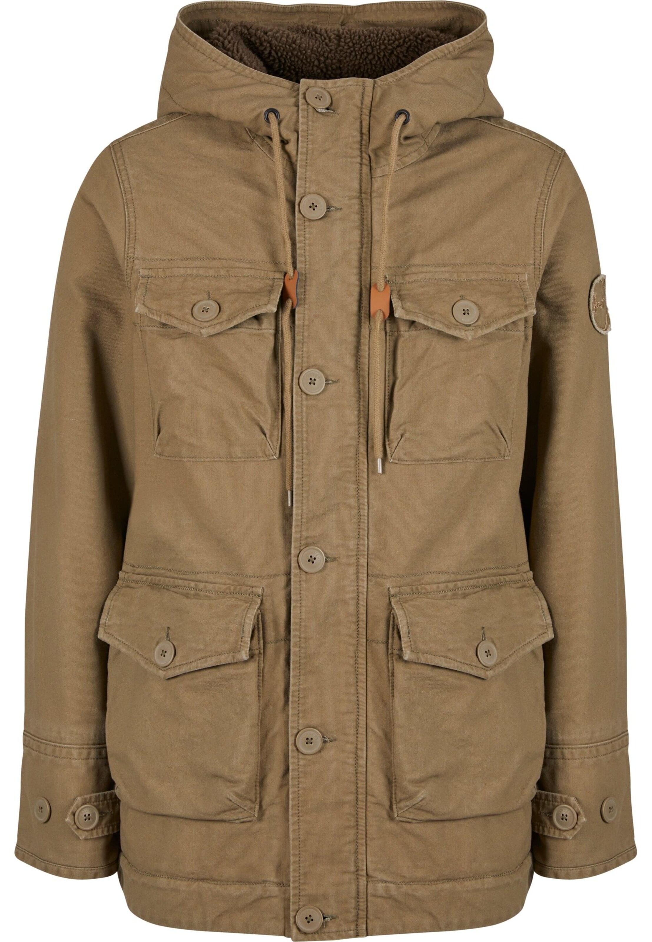 Forvert Välikausiparka värissä vihreä: etupuoli