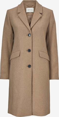 modström Between-Seasons Coat in Brown: front