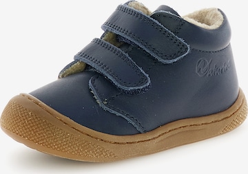 NATURINO First-Step Shoes in Blue: front