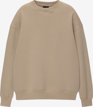 Felpa di Pull&Bear in beige: frontale