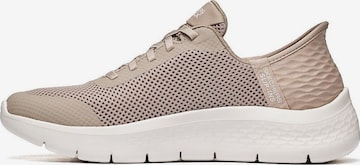 Scarpa slip-on 'GO WALK FLEX - GRAND' di SKECHERS in rosa: frontale