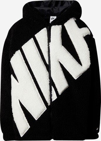 Veste mi-saison Nike Sportswear en noir : devant