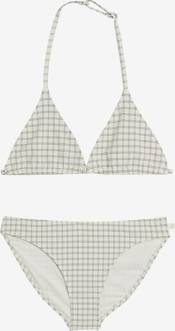 TOMMY HILFIGER Triangel Bikini 'Retro' in Wit: voorkant