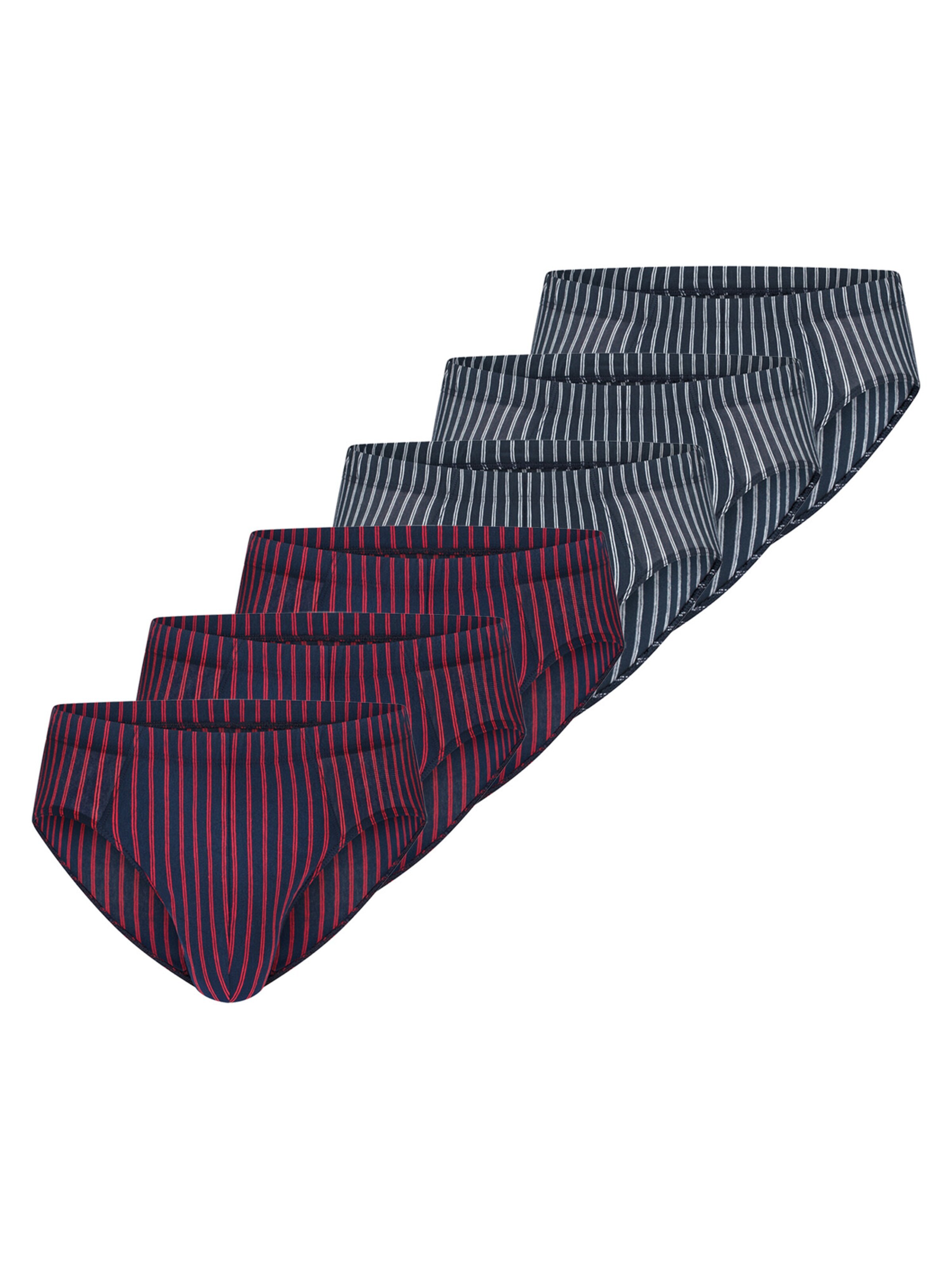 SCHIESSER Slip '95/5 Essentials Cotton' in S in Mottled red, Item view