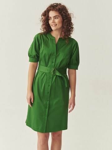TATUUM Платье-рубашка 'TABATA' в Зеленый: спереди
