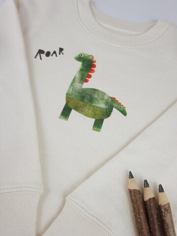 MelaDi Sweatshirt 'Dino' in White