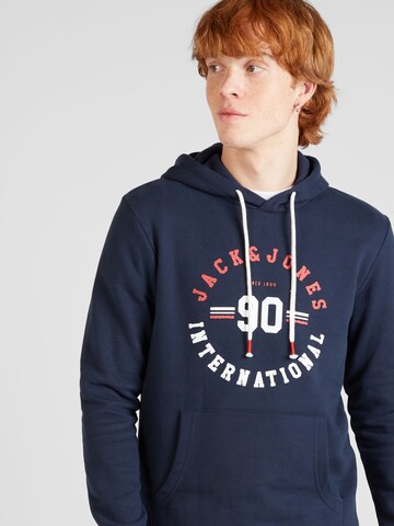 Sweat-shirt 'CARLO' JACK & JONES en bleu